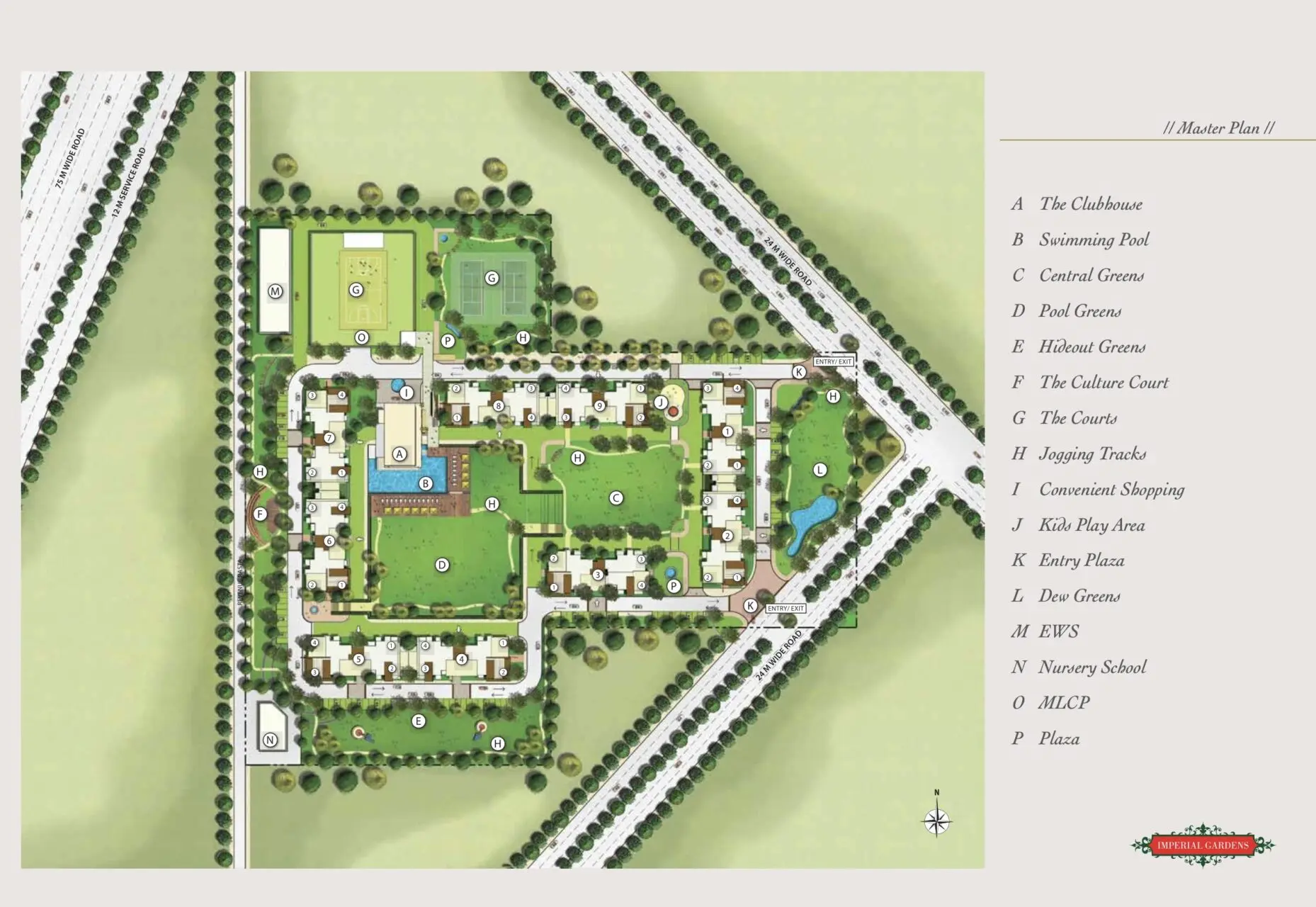 Emaar Imperial Gardens Master Plan